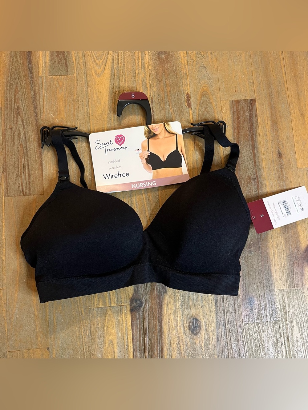 Black Nursing Bra NWT